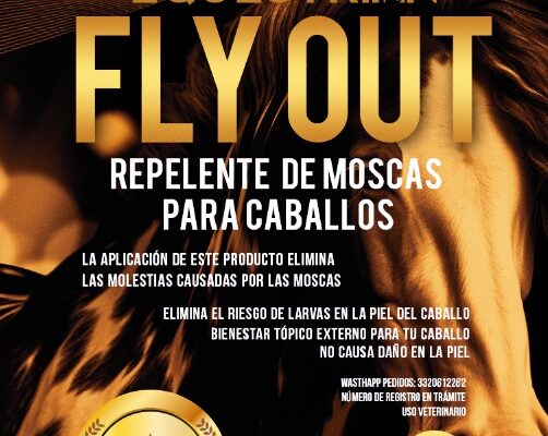 Fly Out repelente de moscas para Caballo