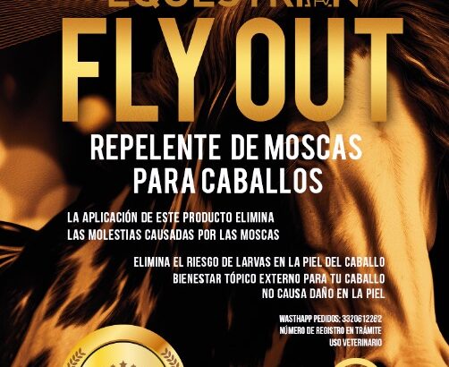 Fly Out repelente de moscas para Caballo